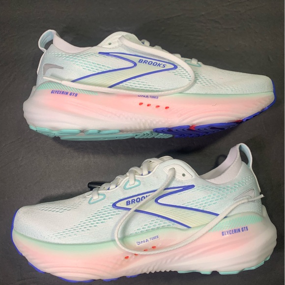 Brooks Glycerin 22 GTS Women’s Running Walking Sneakers Shoe Size- 8.5 - Picture 3 of 12